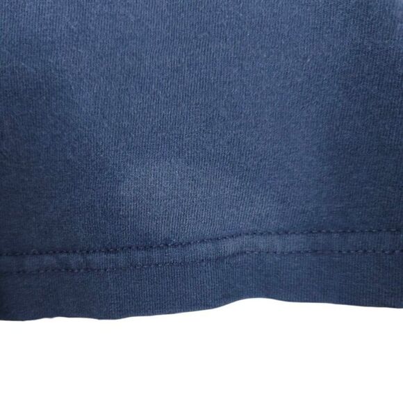 Vintage What Are You Doing T Shirt Mens Size Large Blue 90s Y2K Funny Humor Joke - Picture 4 of 6